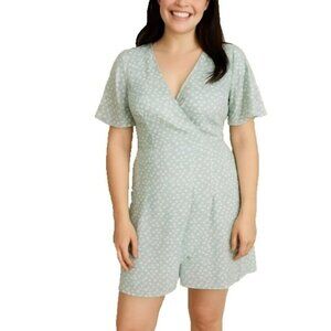 Monteau Faux Wrap Floral Dress